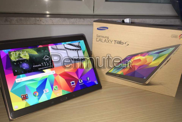 Galaxy Tab s 10.5 bronze Roma Usato in Permuta, Tablet 